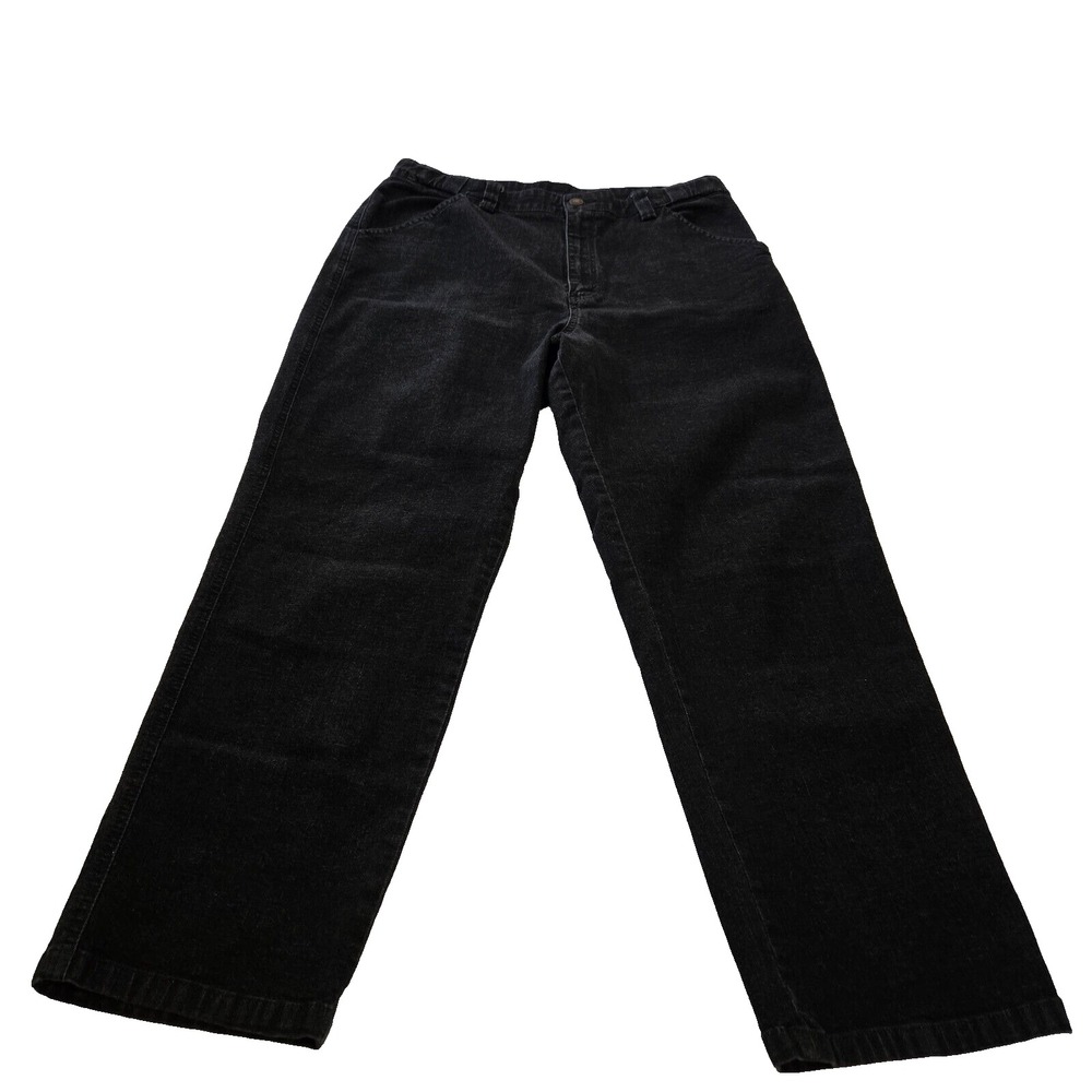 Lee Women's Jeans Black Size 16P - Picture 3 of 11